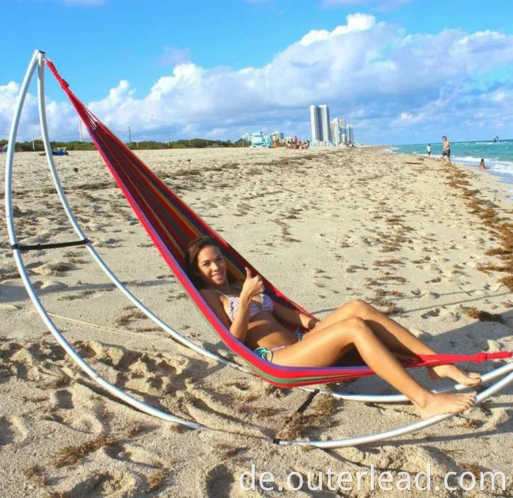 Hängemattenstuhl Hängemattenstuhl heißer Verkauf tragbarer Baumwoll -Leinwand Outdoor Swing Hängematte